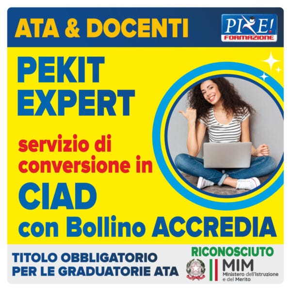 PEKIT EXPERT CONVERSIONE CIAD ACCREDIA