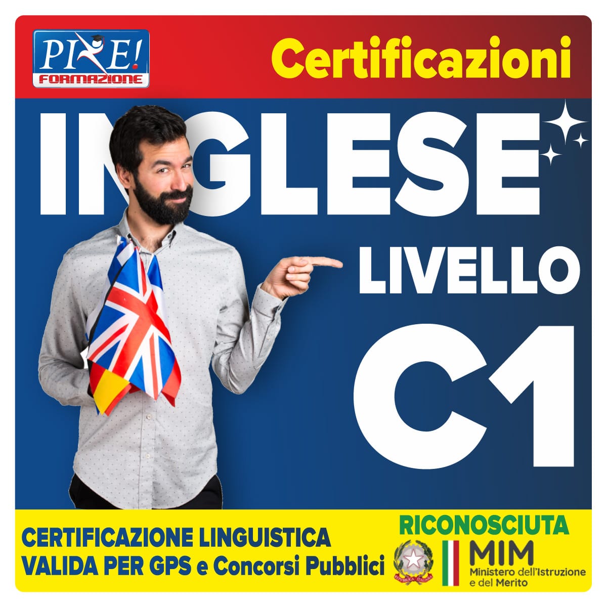 Certificazione Inglese livello C1 BIEB