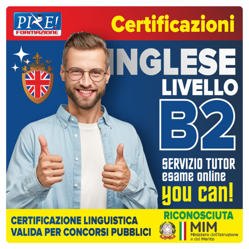 Certificazione Inglese livello B2 BIEB
