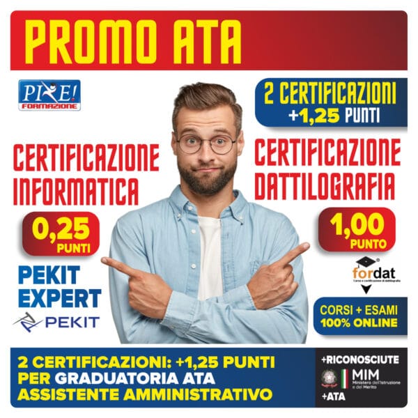 Promo ATA: Pekit & FORDAT +1,25 punti Ass.te Amm.vo